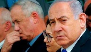 بنيامين نتنياهو وبيني جانتس