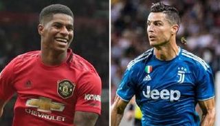 كريستيانو رونالدو وماركوس راشفورد