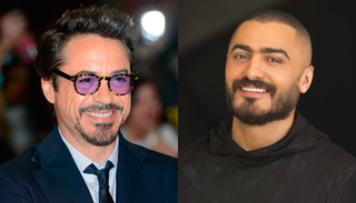 تامر حسني وروبرت داوني جونيور