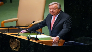 أنطونيو جوتيريس الأمين العام للأمم المتحدة