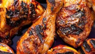 الدجاج المشوي بالعسل الأسود