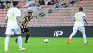 من مباراة الاتحاد والفيصلي