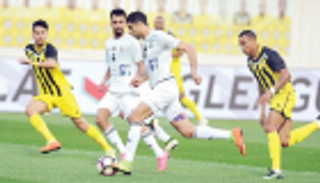 التعادل الإيجابي يحسم مباراة الظفرة واتحاد كلباء بالدوري الإماراتي
