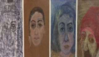 تشكيلية مصرية تقيم أول معرض للوحاتها في عمر الـ60