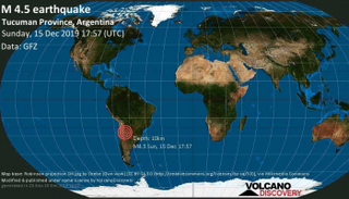مركز الزلزال يبعد 8 كيلومترات عن منطقة يربا بوينا السياحية