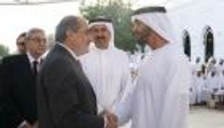 محمد بن زايد يبحث تعزيز العلاقات مع رئيس البرلمان القبرصي