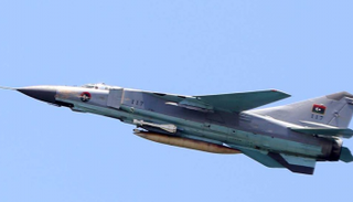 طائرة تابعة لسلاح الجو الليبي - أرشيف