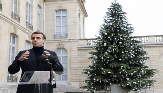 الرئيس الفرنسي إيمانويل ماكرون- أ ف ب