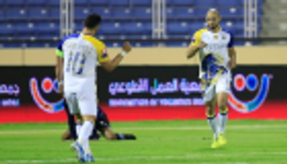 ثلاثية العدالة تعزز صدارة النصر للدوري السعودي