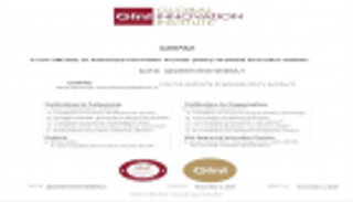 "إقامة دبي" تحصل على شهادة اعتماد دولية من المعهد العالمي للابتكار