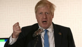 رئيس الوزراء البريطاني بوريس جونسون