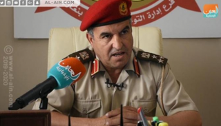 العميد خالد المحجوب مدير إدارة التوجيه المعنوي بالجيش الليبي