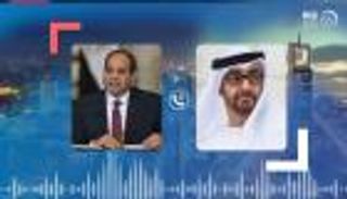 محمد بن زايد والسيسي يبحثان علاقات التعاون بين البلدين