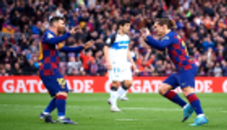 جريزمان يستبعد معاناة برشلونة في وجود ميسي