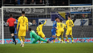 مباراة دورتموند وهوفنهايم