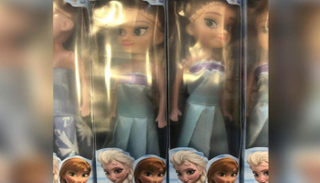 الدمى مصممة على شكل شخصيات ديزني