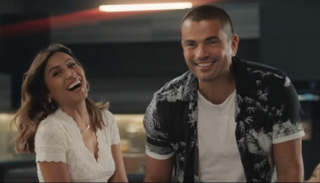 عمرو دياب ودينا الشربيني يشعلان حماس الجمهور - أرشيفية