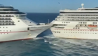 6 مصابين في تصادم سفينتين بميناء مكسيكي