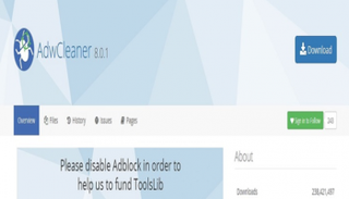 برنامج Adwcleaner المجاني