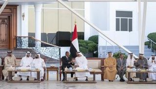 الشيخ محمد بن زايد آل نهيان وأسياس أفورقي