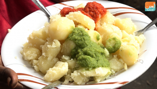 شطة "داطا" يتم إعدادها من الفلفل الحار بنوعيه الأخضر والأحمر