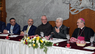 الرئيس الفلسطيني في بيت لحم