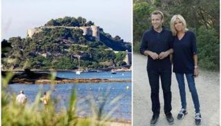 إيمانويل ماكرون وزوجته بريجيت اعتادا زيارة المنتجع كل عام