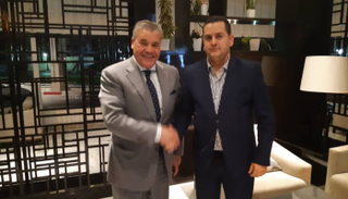 وزير الخارجية بالحكومة الليبية المؤقتة وسفير الجزائر بليبيا