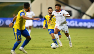 من مباراة الشارقة والظفرة