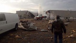  انفجار في مصنع للطائرات