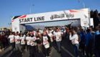 فيديو.. وزير الشباب والرياضة يحفز أصحاب الهمم بماراثون زايد الخيري