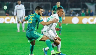 من مباراة الرجاء والشبيبة