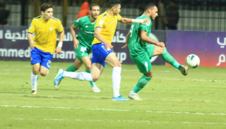 من مباراة الإسماعيلي والاتحاد