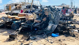 انفجار مقديشو خلف عشرات الضحايا