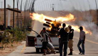 عناصر من مليشيات طرابلس الإرهابية - أرشيفية