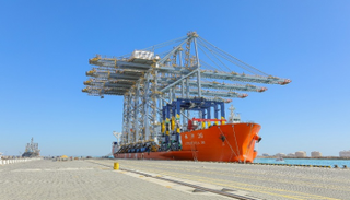 رافعات أرصفة جديدة في "السخنة"