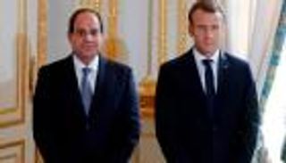 السيسي وماكرون يؤكدان ضرورة وضع حد للتدخلات الخارجية في ليبيا