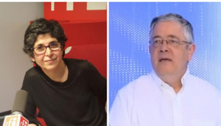 الفرنسيان رولاند مارشال وفريبا عادل خواه - أرشيفية