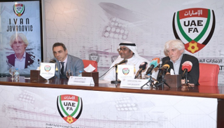مؤتمر تقديم يوفانوفيتش مدرب الإمارات الجديد