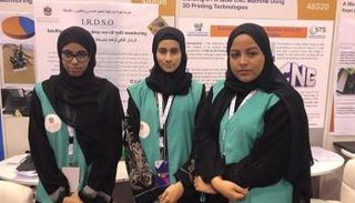 طالبات إماراتيات ابتكرن رادارا ذكيا لرصد النفط في البحار