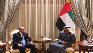 الشيخ محمد بن زايد آل نهيان ونيكولاي باتروشيف