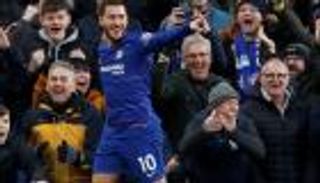 هازارد يهدي خماسية هدرسفيلد إلى ساري وجماهير تشيلسي