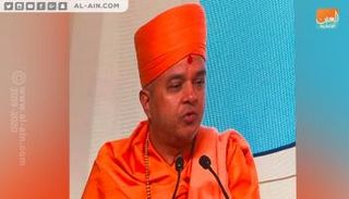 سوامي برهمافيهاري كبير كهنة معبد سواميناريان سانساتا في الهند