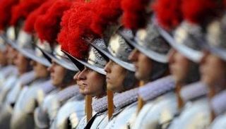 الحرس السويسري جيش بابا الكنيسة الكاثوليكية الشخصي (أرشيفية)