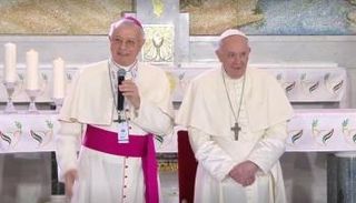 قداسة البابا فرنسيس في كاتدرائية القديس يوسف