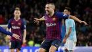 برشلونة يتوصل لاتفاق بشأن تجديد عقد ألبا