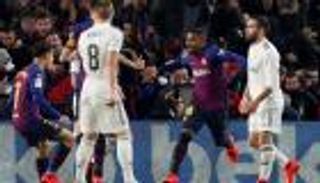 التعادل يحسم كلاسيكو الكأس بين برشلونة وريال مدريد