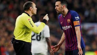 بوسكيتس من المباراة