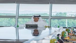 الدكتور مغير خميس الخييلي رئيس دائرة تنمية المجتمع في أبوظبي