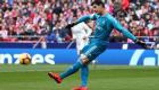كورتوا ينفرد برقم مميز بعد الفوز على أتلتيكو مدريد